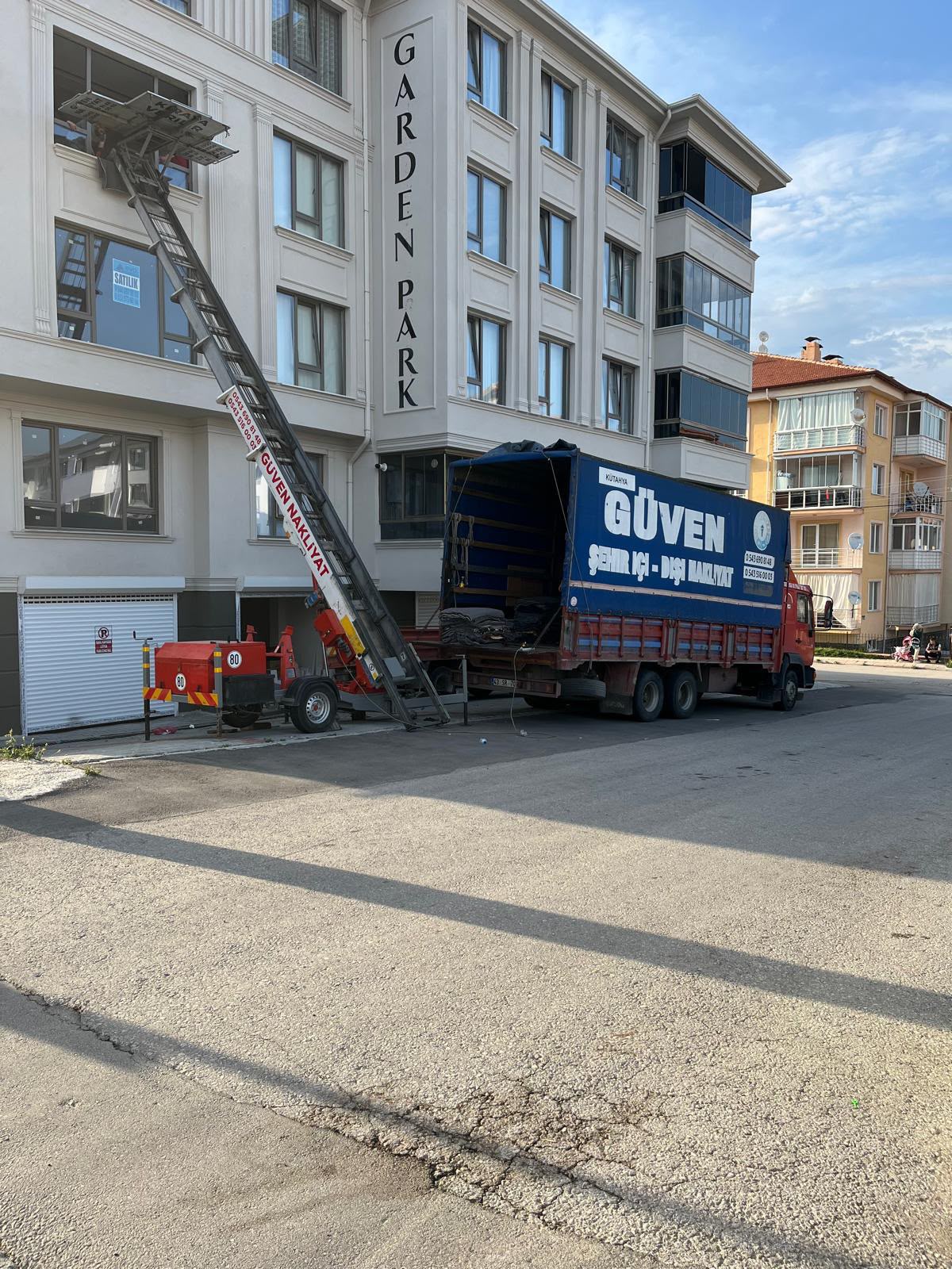 Kütahya Asansörlü Nakliyat — Güven Nakliyat